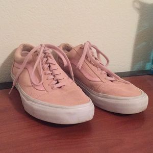 Pink Suede Vans